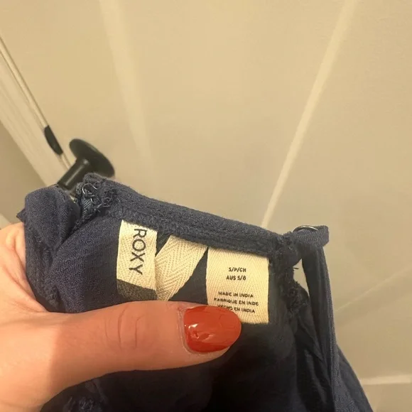 Roxy Navy Blue Jumpsuit - Picture 9 of 9